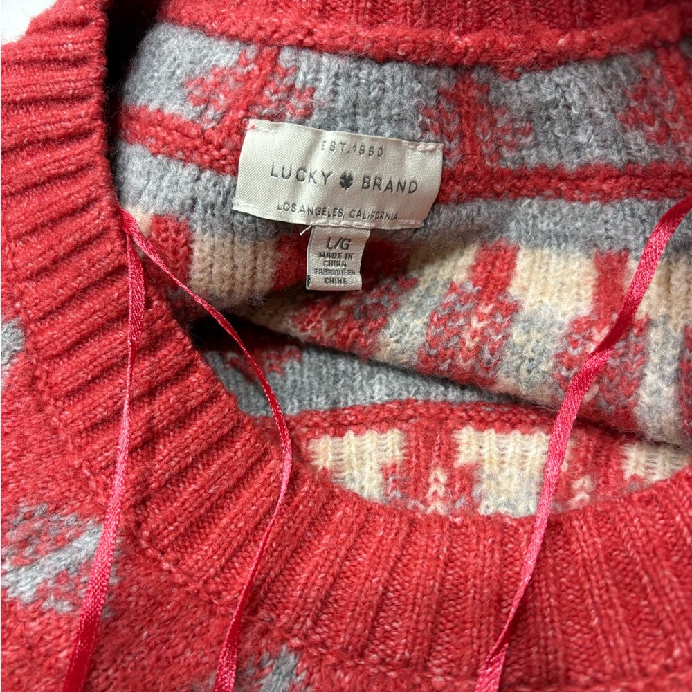 Lucky Brand Sweater Like New - Picture 2 of 3